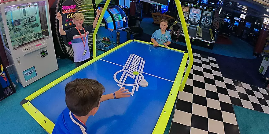 Spend a few hours in the arcade