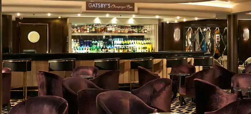 Gatsby’s champagne bar