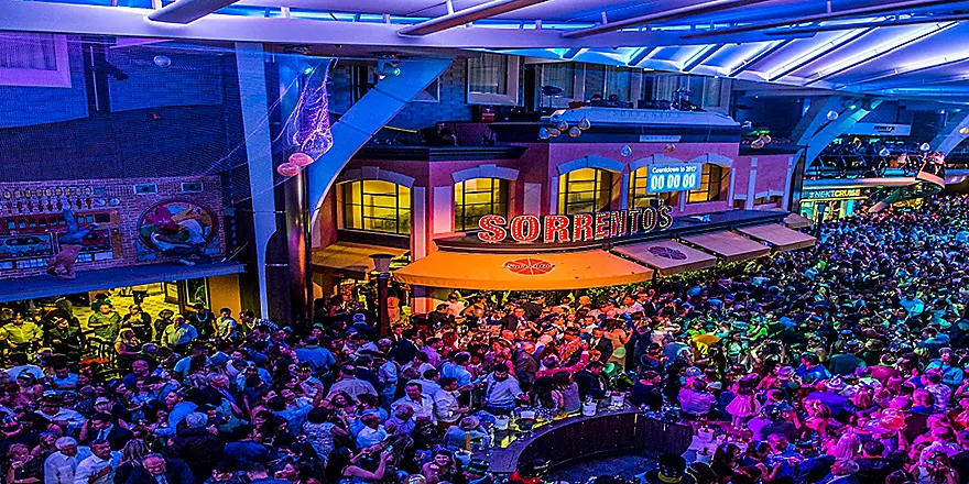 Live it up during themed nights