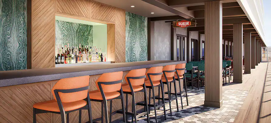 Sugarcane mojito bar