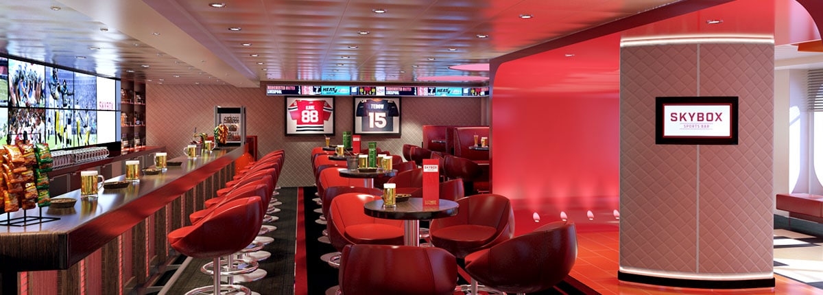Skybox sports bar