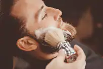 Pro-collagen grooming treatment with shave