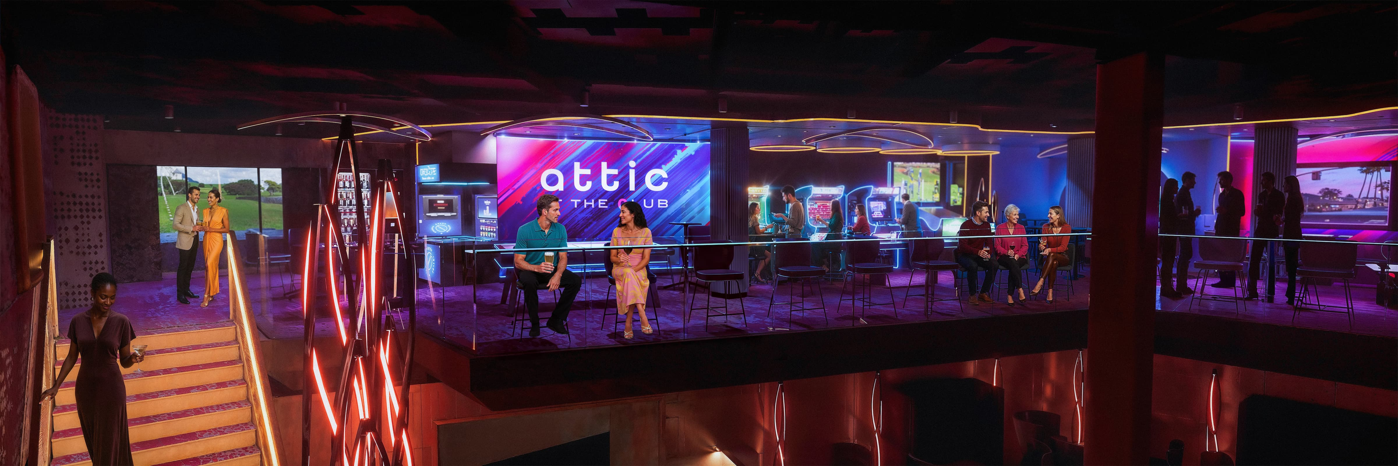 Attic at the club