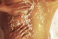 Intensely cleansing salt scrub – 50 minutes