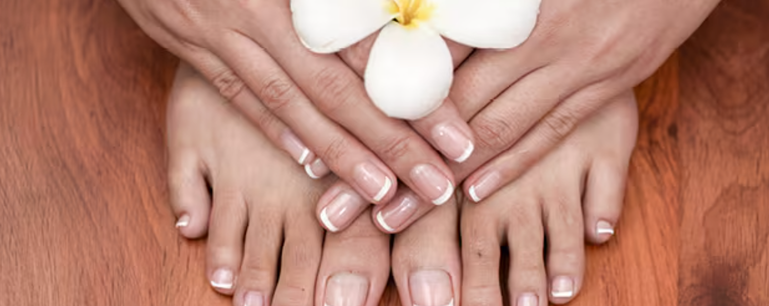 Fire and ice pedicure