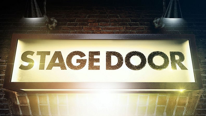 Stage door