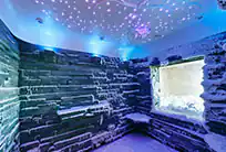 Spa snow room