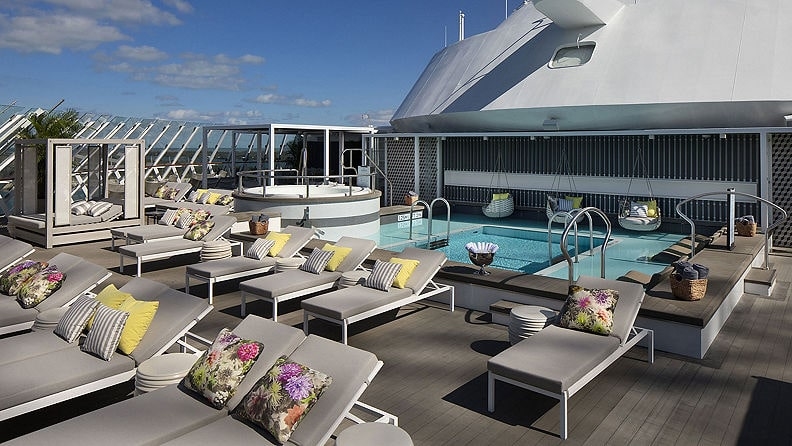 The retreat pool bar