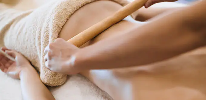 Bamboo massage