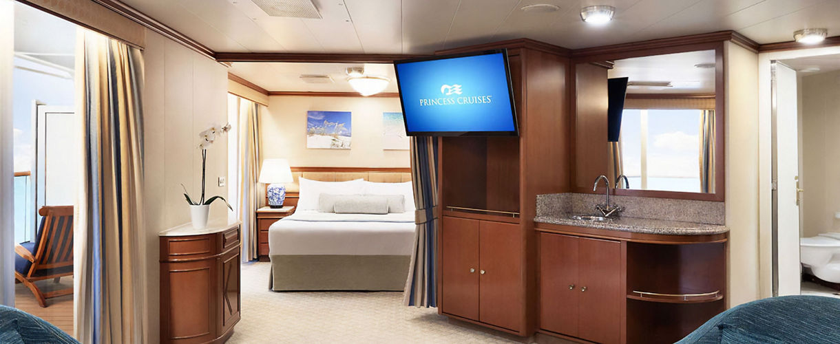 Truly luxurious accommodations at sea