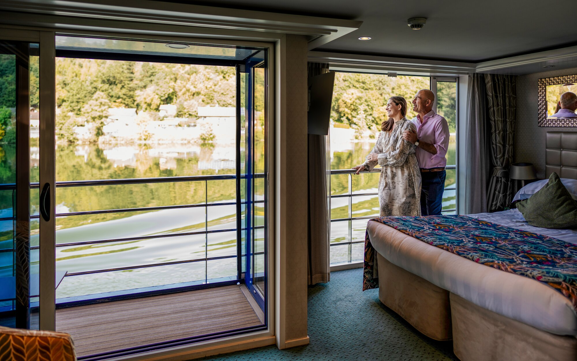 Balconies and panoramic views