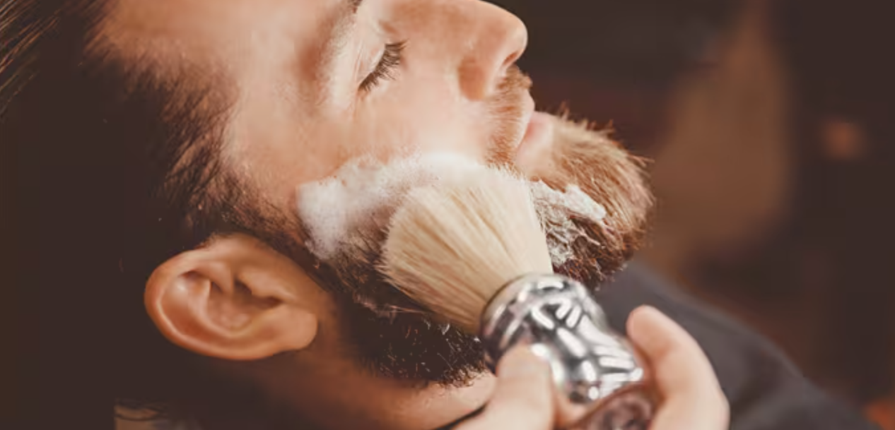 Pro-collagen grooming treatment with shave