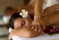 Couples deep tissue muscle massage