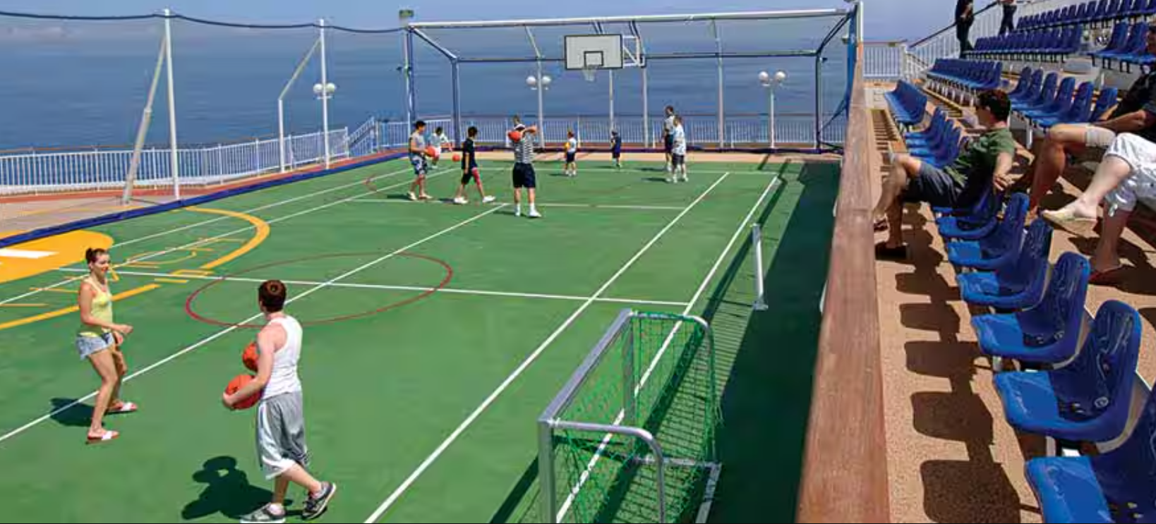 Basketball/volleyball/ tennis court