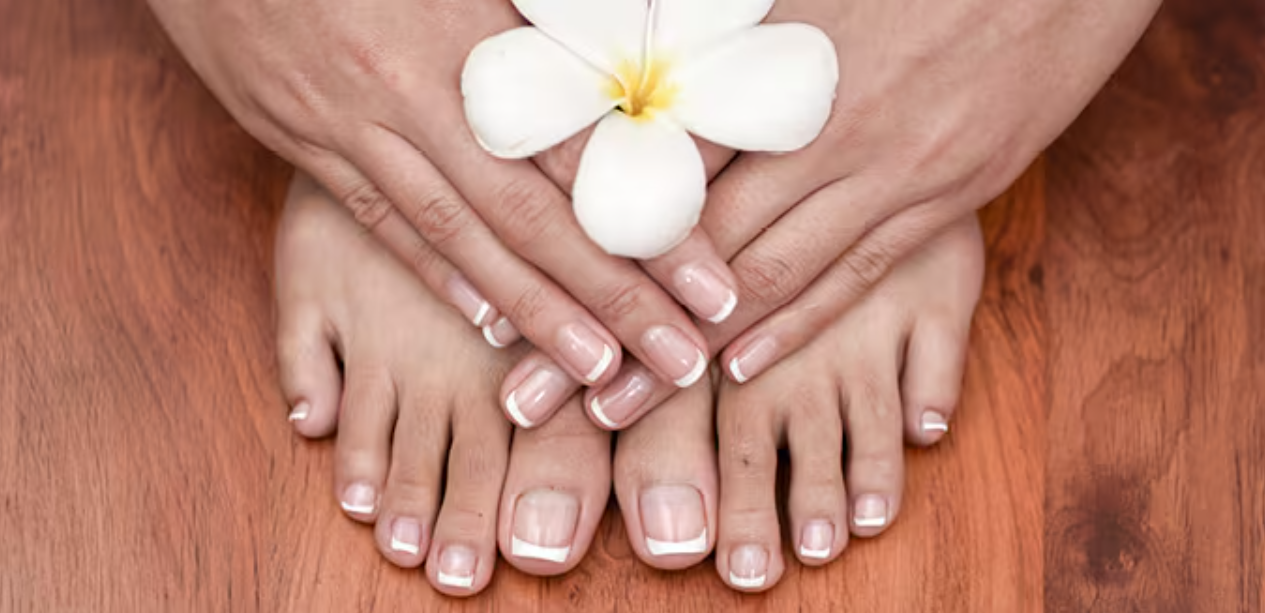 Fire and ice pedicure