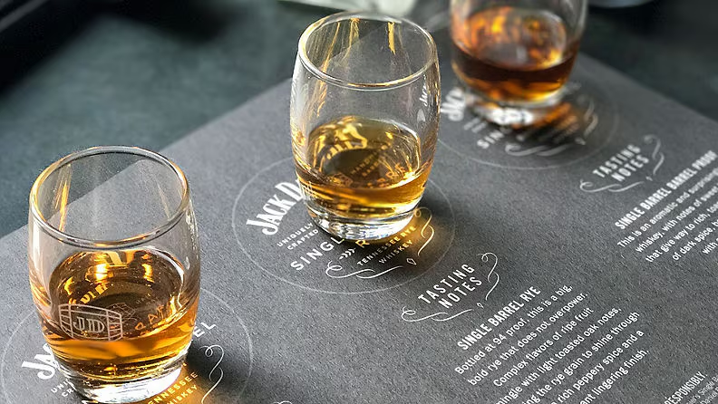 Jack daniel’s tasting