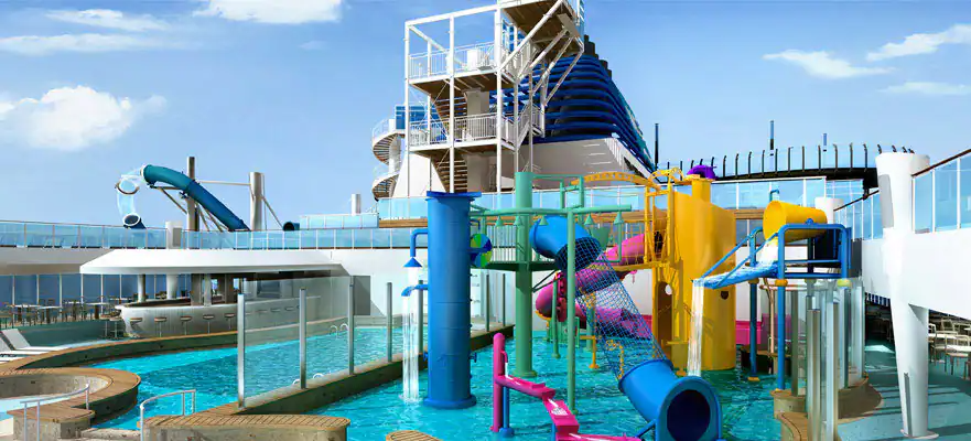 Kids’ aqua park