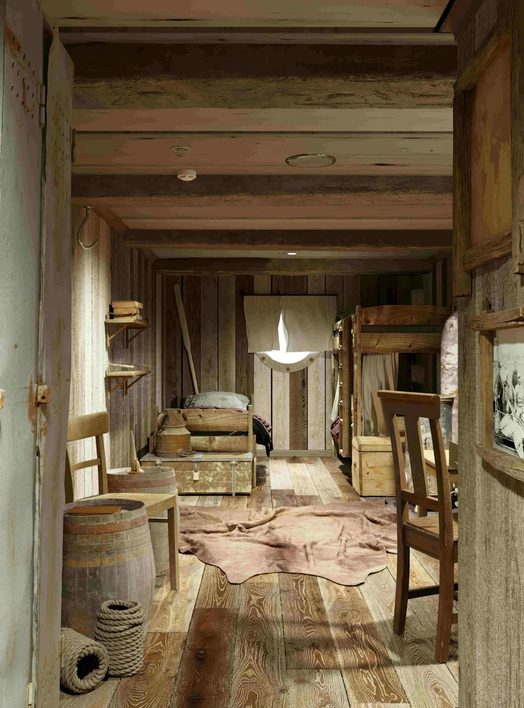 The 1896 cabin