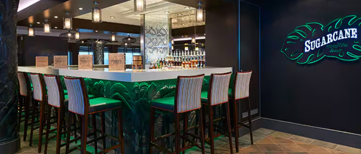 Sugarcane mojito bar