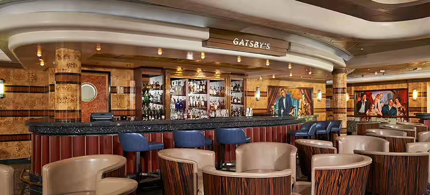 Gatsby’s champagne bar