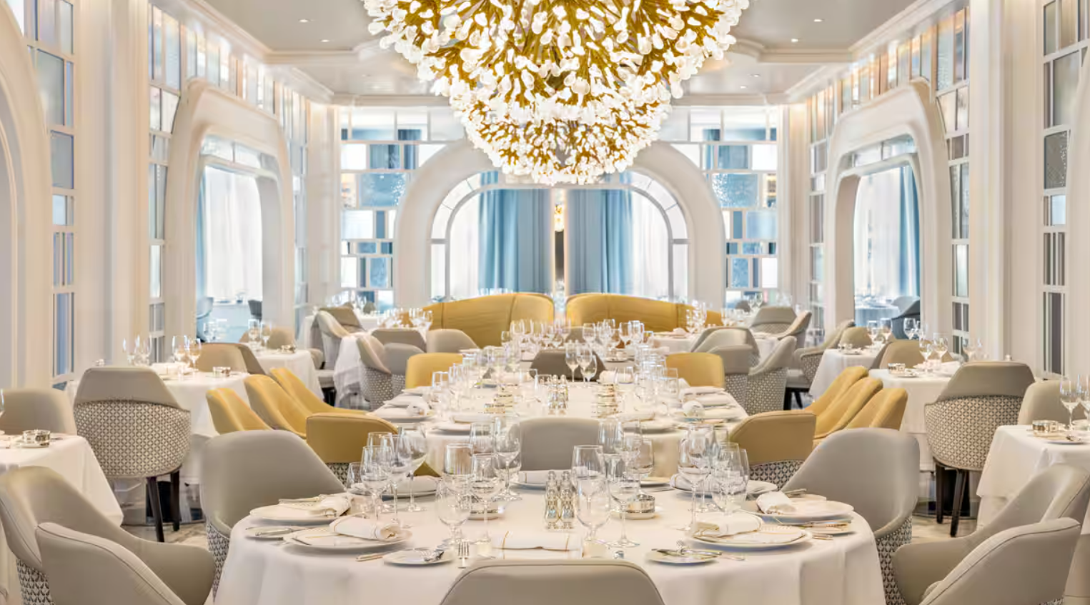 The grand dining room