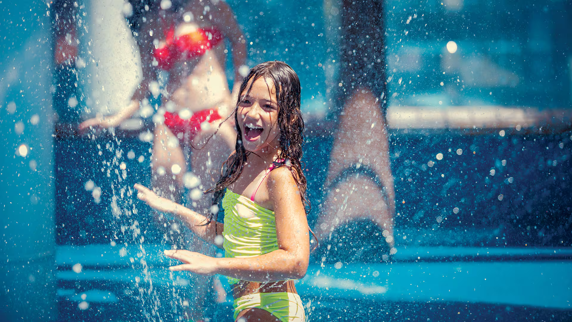 Kids’ aqua park